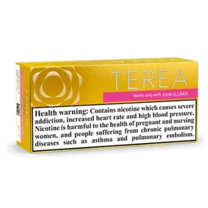 IQOS TEREA Yellow Sticks From UAE in Dubai, Abu Dhabi, Sharjah, Ajman, Fujairah, Al Ain, RAK, UAQ and UAE